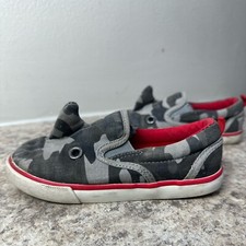 Bebé Gap Zapatos Niño Gris Talla 9 Camuflaje Tenis Informales Niño Pequeño Deportes Tiburón
