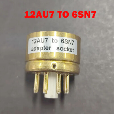 1PC Convert Socket 12AU7 TO 6SN7 Vacuum Tube Socket Adapter HOT