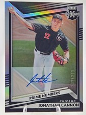 2022 Panini Elite Extra Edition Jonathan Cannon Signatures #81 Auto /213