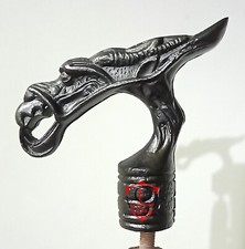 Brass Dragon Design Head Handle Only For Wooden Walking Stick Shaft Cane Style