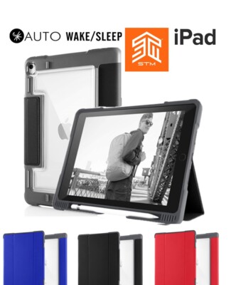 STM Dux Rugged iPad Case Folio Stand for iPad Pro 9.7'' 6th Gen 10.5'' 11'' 12.9''
