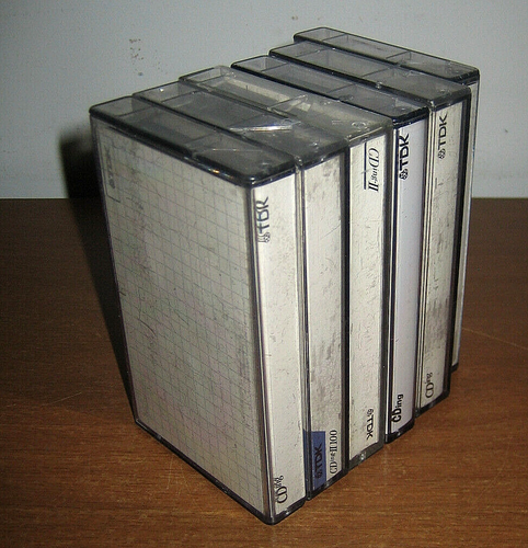 Lotto 6 CASSETTE Audio TDK CDing 2 Chrome High Position Type II - vintage - Imagen 3 de 7