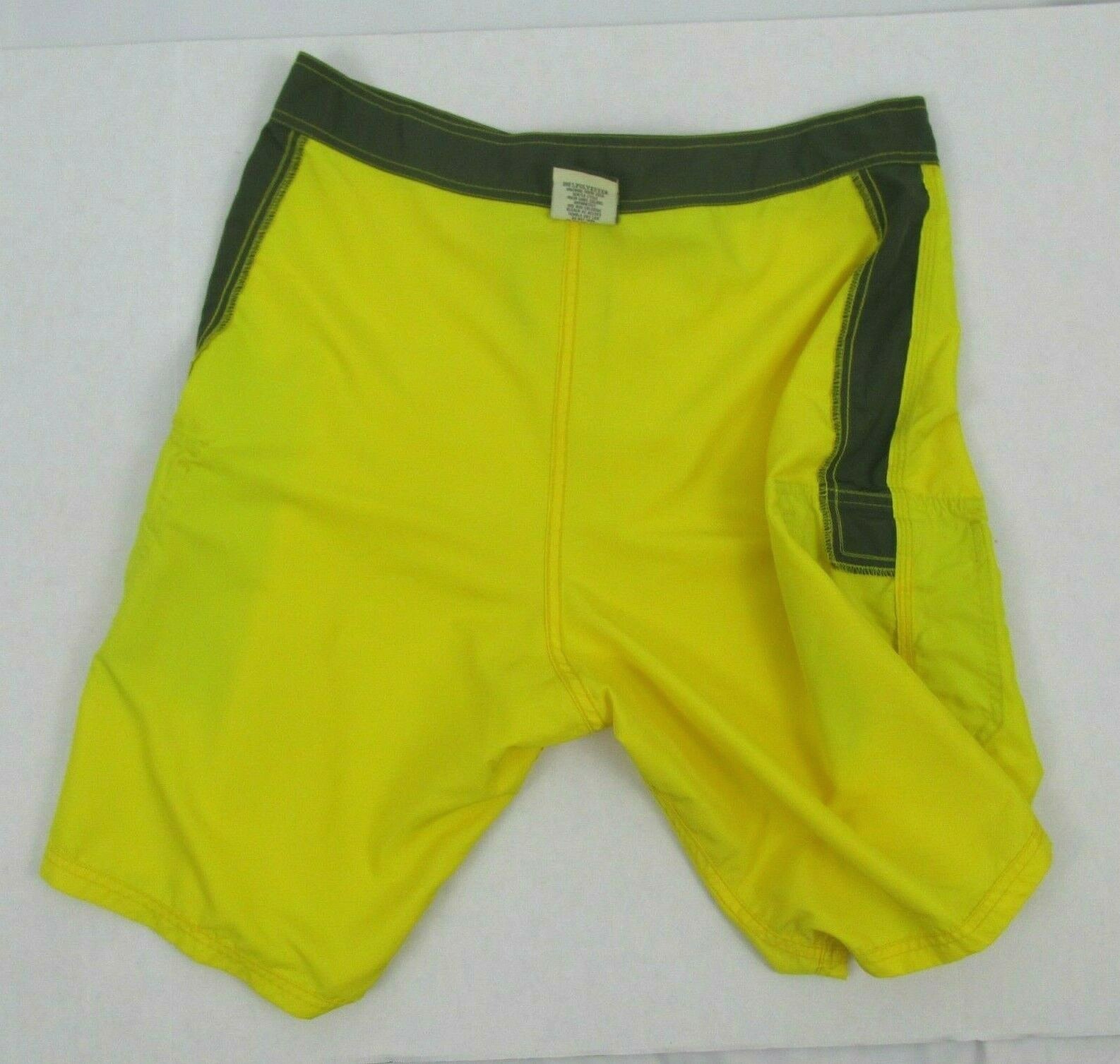 ADIRONDACK ATC Mens Yellow Swim Board Shorts Size 38 … Gem