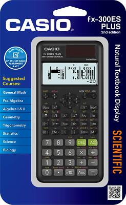 Casio fx-300ESPLUS2 2nd Edition Standard Scientific Calculator