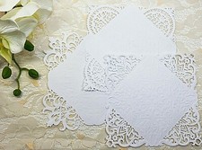 paper doilies 15 die cut scrapbook ephemera for junk journals, mixed media