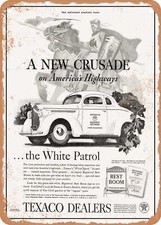 Metal Sign - 1938 Plymouth Coupe Inspection Car Vintage Ad
