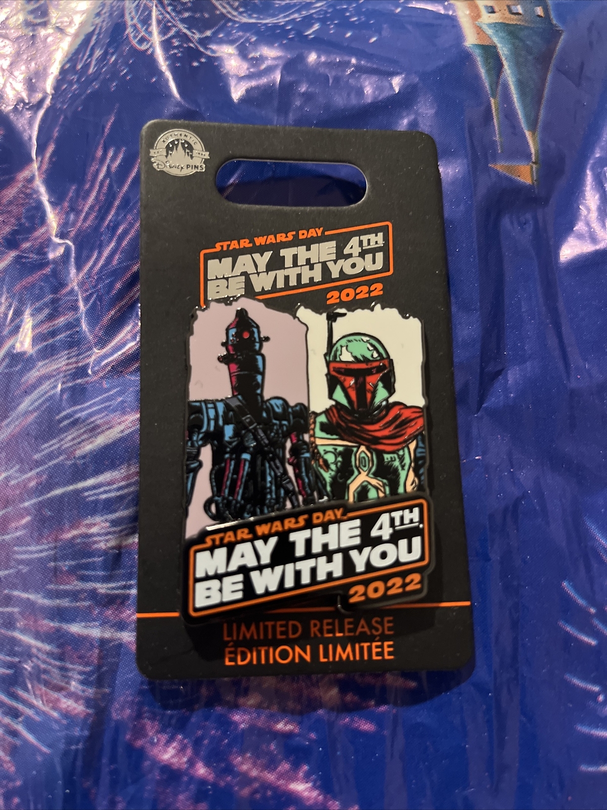 Disney Parks May The 4th 2022 Fourth Boba Fett Trading Pin Star Wars Galaxys