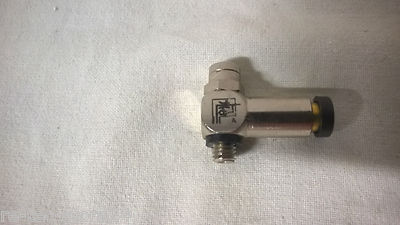 LEGRIS Abluft Drosselventil Metall 7718 4mm M5 Winkelverschraubung 9St.
