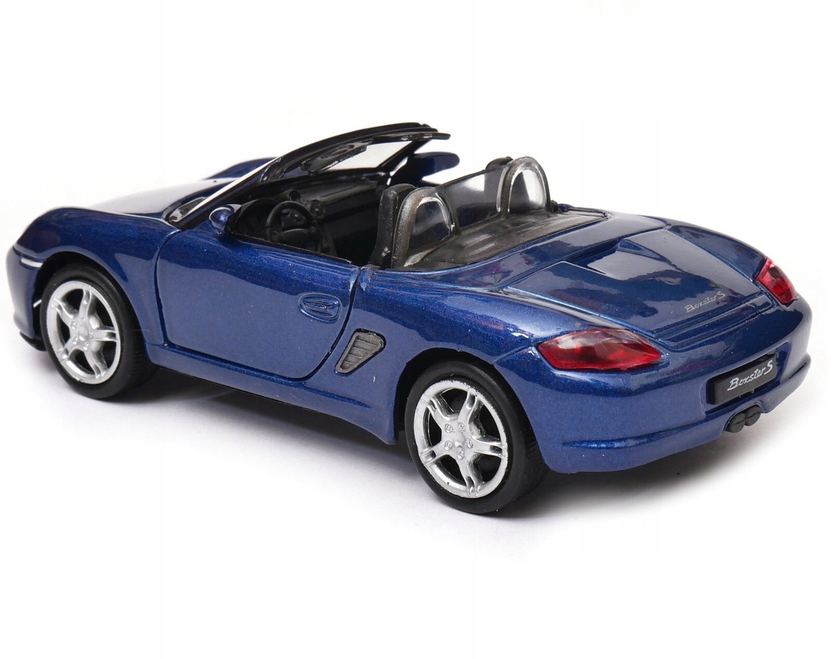 WELLY DieCast 1:34 PORSCHE BOXSTER S BLUE / NAVY New Model Car