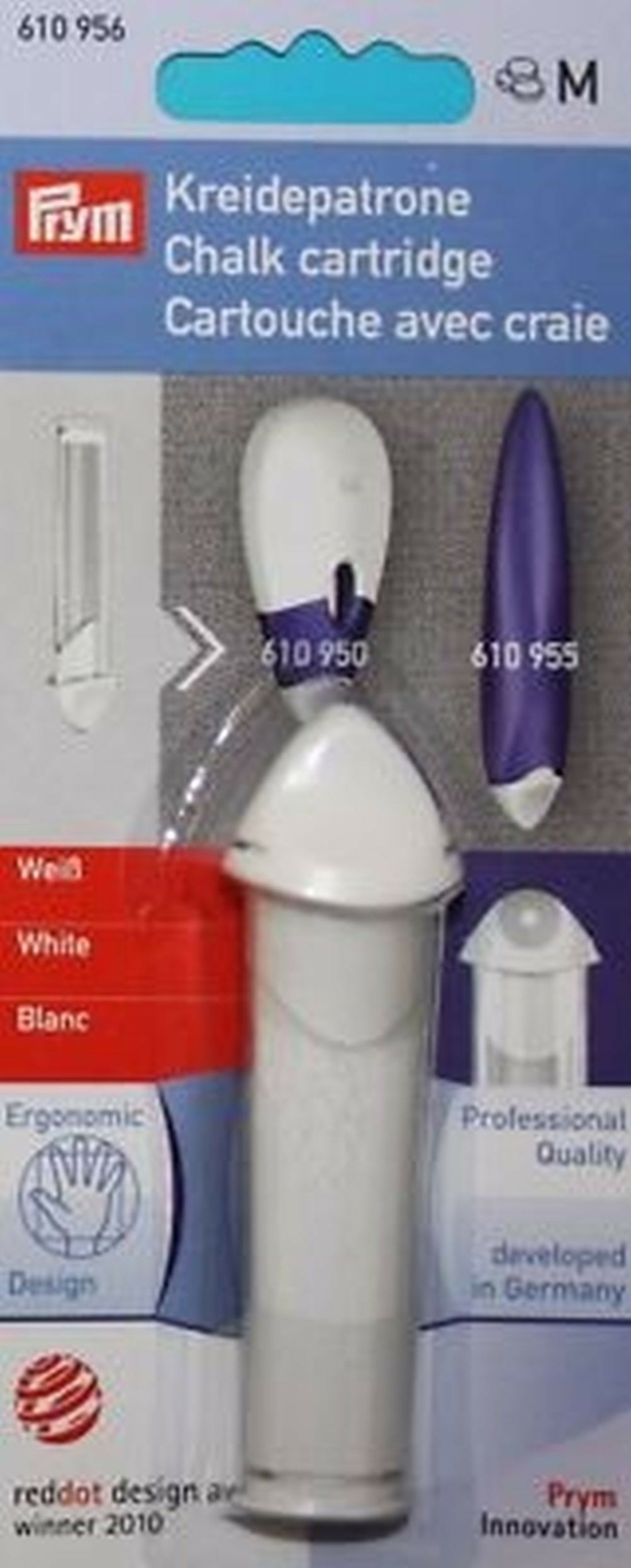 TOKIDNY Schneiderkreide 10 Stück - Weiße Löschbare Stoffmarkierung Dreieckig