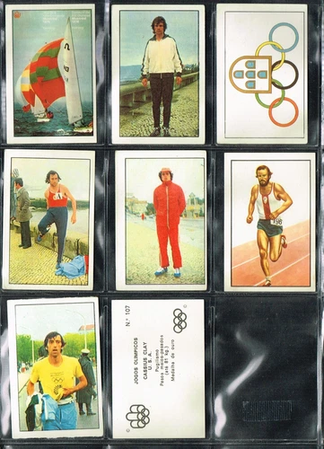 Olimpiadas 1896 to 1976 Montreal stickers Olimpics Olympics Monreal Canada - Picture 9 of 29