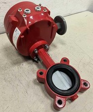 New Bray 70-0060-113F3-536/A Electric Actuator w/ 3" Butterfly Valve Series 70