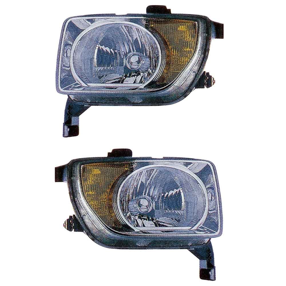 For Honda Element 2003 2004 2005 2006 Pair Headlights GAP eBay