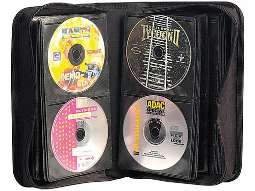 Pochette de rangement pour 120 CD/DVD/BD - XCase