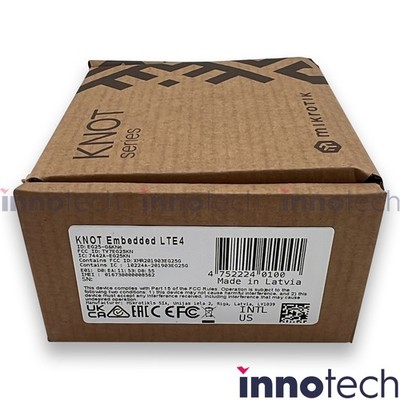 MikroTik KNOT Embedded LTE4 Global EG25-G Industrial LTE Gateway EG25-G&KNe New