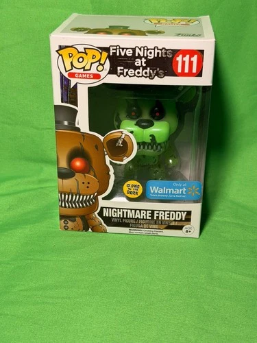 Funko Pop! Games Five Nights At Freddy's 111 NIGHTMARE FREDDY GlTD Exclusive