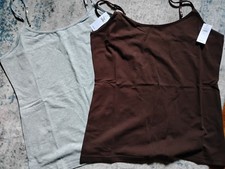 Women fitted Cami Large new with tag lot of 2