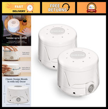 White Noise Sound Machine 2 Pack - Soothing Fan Sounds for Sleep Meditation,