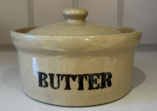 Vintage Pearsons Of Chesterfield Butter Dish With Lid