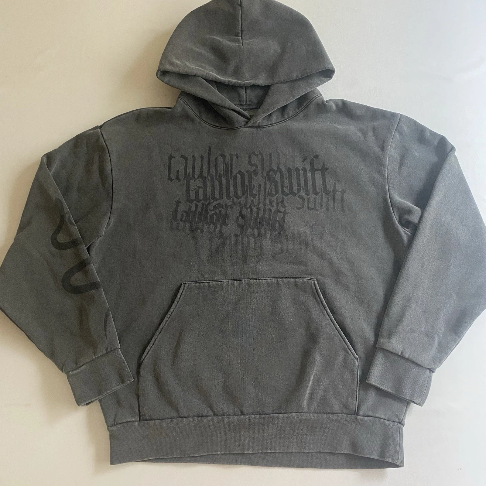 VETEMENTS Felpa con cappuccio Taylor Swift Reputation donna S OVERSIZE non ci saranno spiegazioni