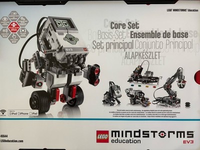 Lego Mindstorms Ev3 Core Set 45544 Tested and Complete w/AC Adapter