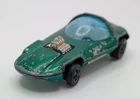 Hot wheels Vintage 1967 Redline Silouhette Green white interior diecast car