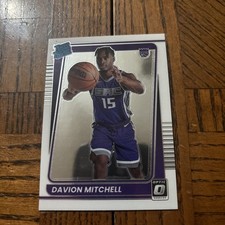 2021-22 Panini Donruss Optic - Rated Rookie Davion Mitchell #155 (RC)