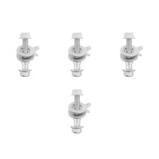 4pcs Camber Adjustment Bolt, 15mm Eccentric Washer Suspension Kit