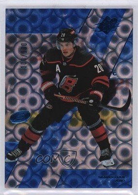 2023-24 SPx Radiance 100/100 Sebastian Aho #21 ry5