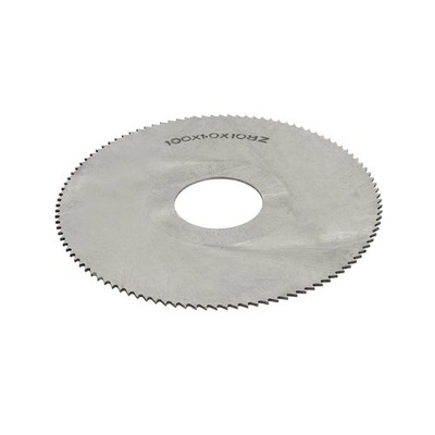 100mmx1mm 108 Teeth HSS Circular Slitting Saw Cutter Cutting Tool Silver Tone