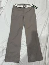 Wild Fable Gray Wide Leg Pants Women’s Size 4 – Contrast Waistband, New