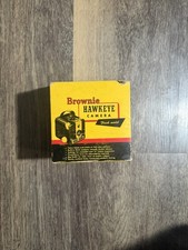 Vintage Kodak Brownie Hawkeye Camera Flash Model In Original Box
