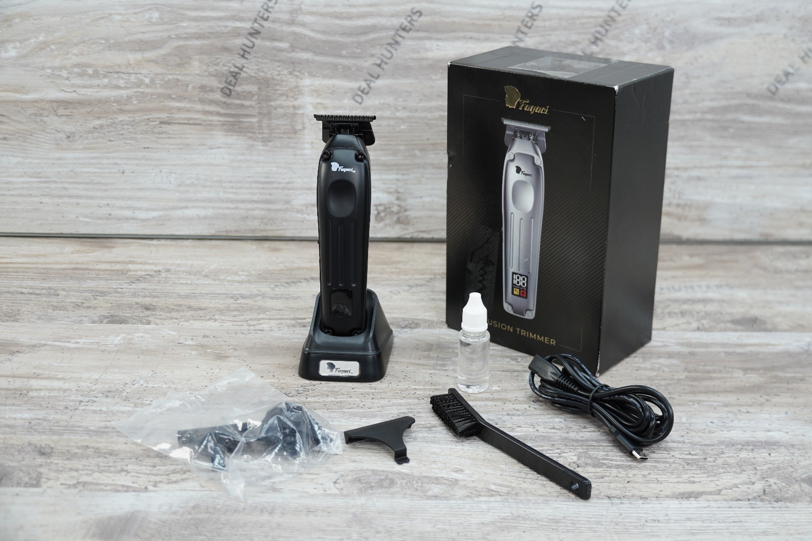 Fagaci Fusion Trimmer &ndash; Precision Cordless T-Blade Trimmer