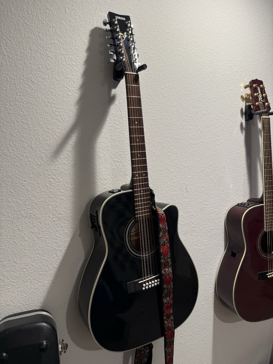 Yamaha FGX-412C-12 BL Acoustic Electric Guitar | eBay