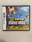 New Super Mario Bros. (Nintendo DS, 2006) Complete CIB - Tested & Working