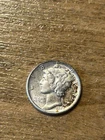 1942 Mercury Dime AU
