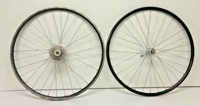 Vintage Trek Matrix Iso-C II 7-Speed Aluminum 700C Wheelset Shimano 105 Hubs