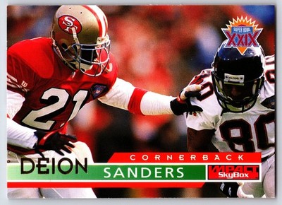 1995 SkyBox Impact #132 - Deion Sanders San Francisco 49ers (NM) *HGCARDS*