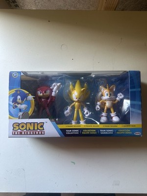 Sonic the Hedgehog Team Sonic Collection 3 Pack - Knuckles, Tails & Super Sonic