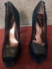 poetic license Egyptian Princess Fan High Heel shoes 7