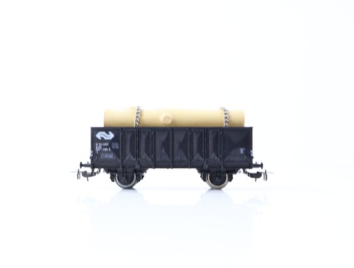 Piko H0 5/6444/090 Güterwagen Hochbordwagen m. Holzladung schwarz 507 1 395-5 NS | Condition: Gebraucht