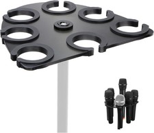 Microphone Holder Multi Mic Holder for Wired and Wireless Mics Multiple Micro...