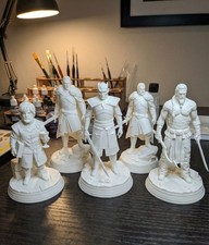 Game of Thrones 3D Printed Statue set