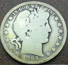 US 1899-O Barber Half Dollar **