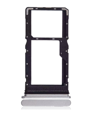 Replacement Sim Card Tray Compatible For Xiaomi Redmi Note 12R (Silver)