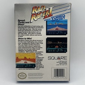 Rad Racer 1 & 2 Nintendo Entertainment System NES with Original Boxes NO MANUALS