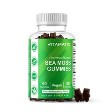 Vitamatic Sea Moss Gummies with Bladderwrack ...