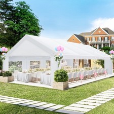 20' x 30' Large Heavy Duty Outdoor Canopy Party Tent & Carport Wedding Gazebo