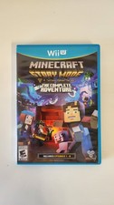 *NICE* Nintendo Wii U Minecraft Story Mode The Complete Adventure Game Complete
