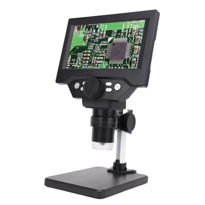 Digital Electronic Microscope 5.5in Screen 1080P HD 1000X Magnification Coin HOT